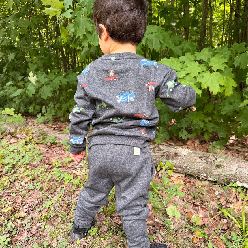 Pantalon Ouaté Charcoal 2-8ans-Camp by Birdz-NAS-CLSPKB397-DM-CLÉMENT