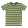 T-shirt Rayé Ile 2-8ans-Camp by Birdz-Vert-2-NAS-CLSPKB670-DI-CLÉMENT