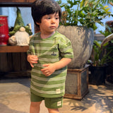 T-shirt Rayé Ile 2-8ans-Camp by Birdz-NAS-CLSPKB670-DI-CLÉMENT