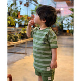 T-shirt Rayé Ile 2-8ans-Camp by Birdz-NAS-CLSPKB670-DI-CLÉMENT