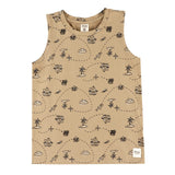 Camisole Chasses Aux Trésor 2-8ans-Camp by Birdz-Taupe-2-NAS-CLSPKB671-TR-CLÉMENT