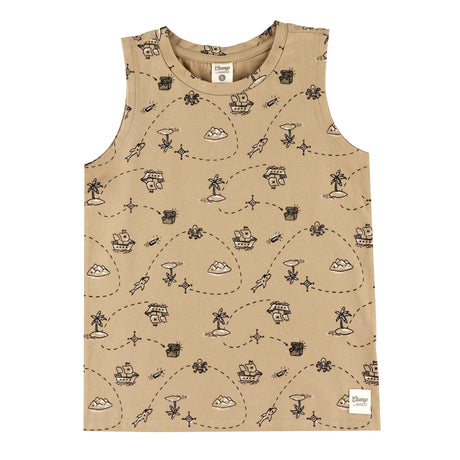 Camisole Chasses Aux Trésor 2-8ans-Camp by Birdz-Taupe-2-NAS-CLSPKB671-TR-CLÉMENT