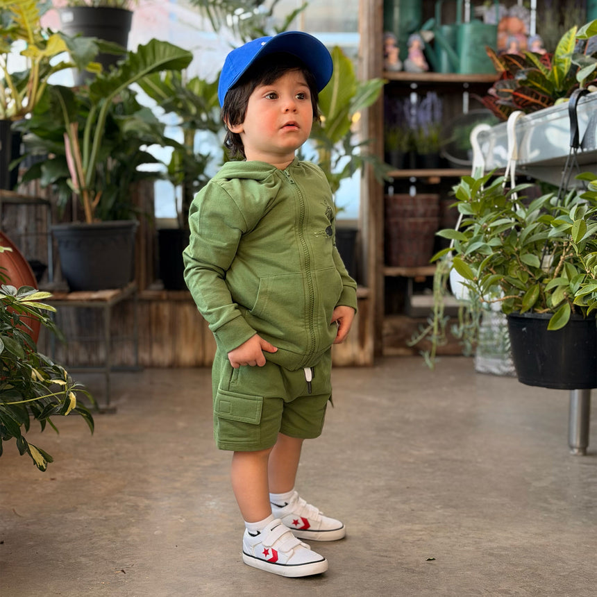Short Cargo Vert 2-8ans-Camp by Birdz-NAS-CLSPKB673-DI-CLÉMENT