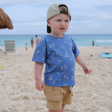 Short Cargo Taupe 2-8ans-Camp by Birdz-NAS-CLSPKB673-TR-CLÉMENT