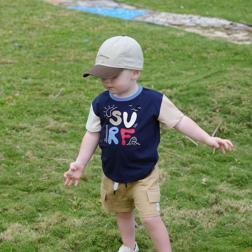 Short Cargo Taupe 2-8ans-Camp by Birdz-NAS-CLSPKB673-TR-CLÉMENT