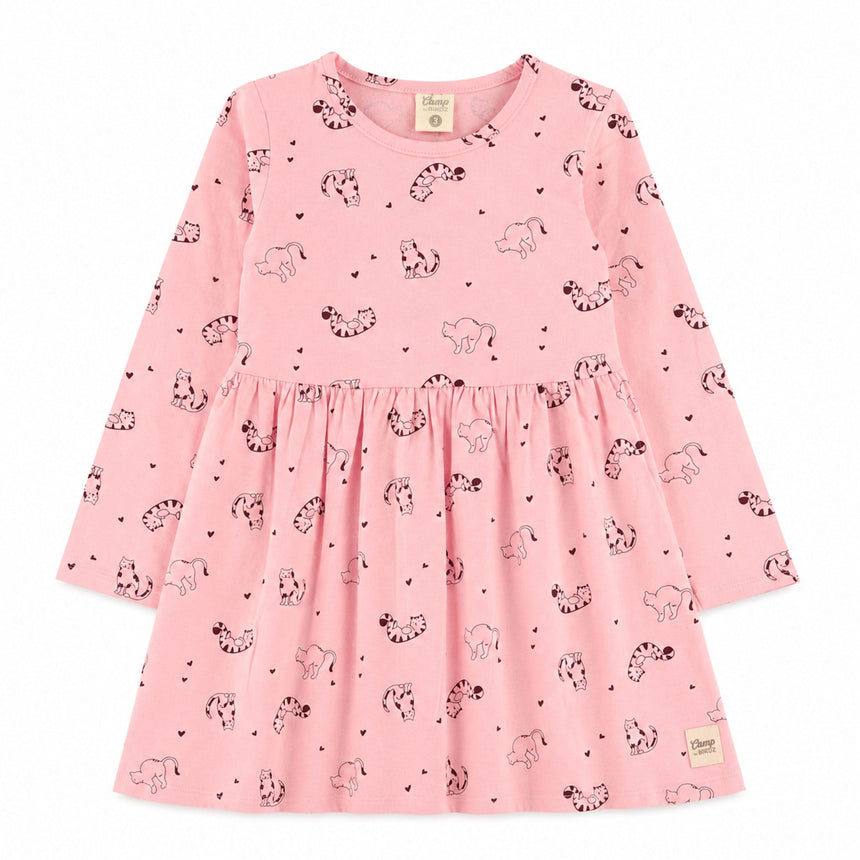 Robe Chats 2-8ans-Camp by Birdz-Rose-2-NAS-CLSPKG271-CC-CLÉMENT