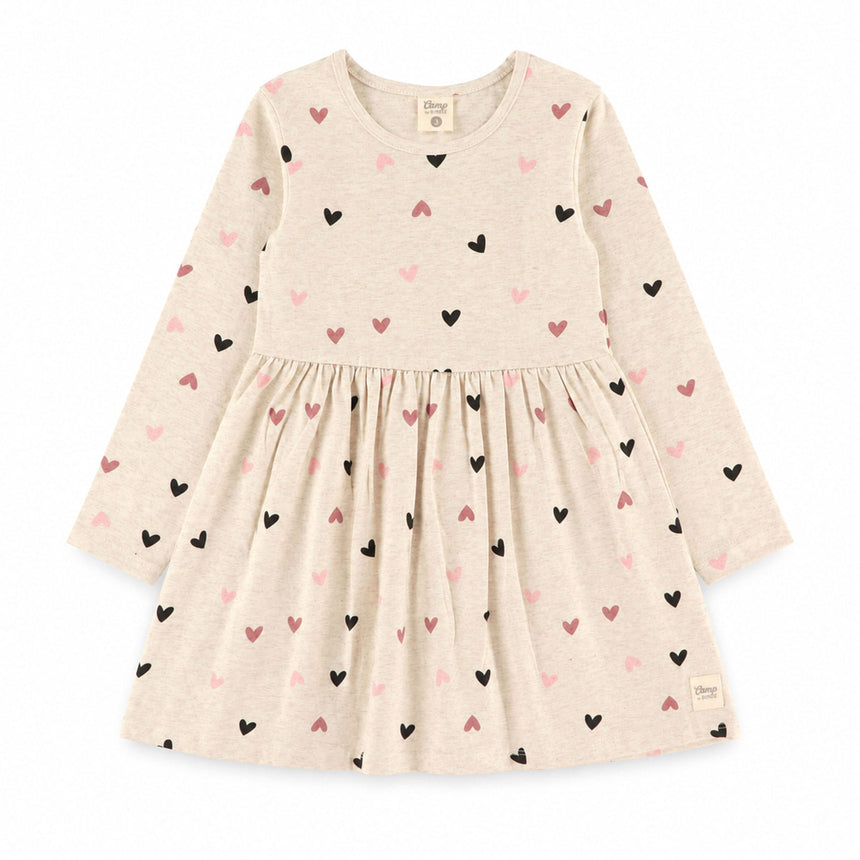 Robe Coeurs 2-8ans-Camp by Birdz-Beige-2-NAS-CLSPKG271-OH-CLÉMENT