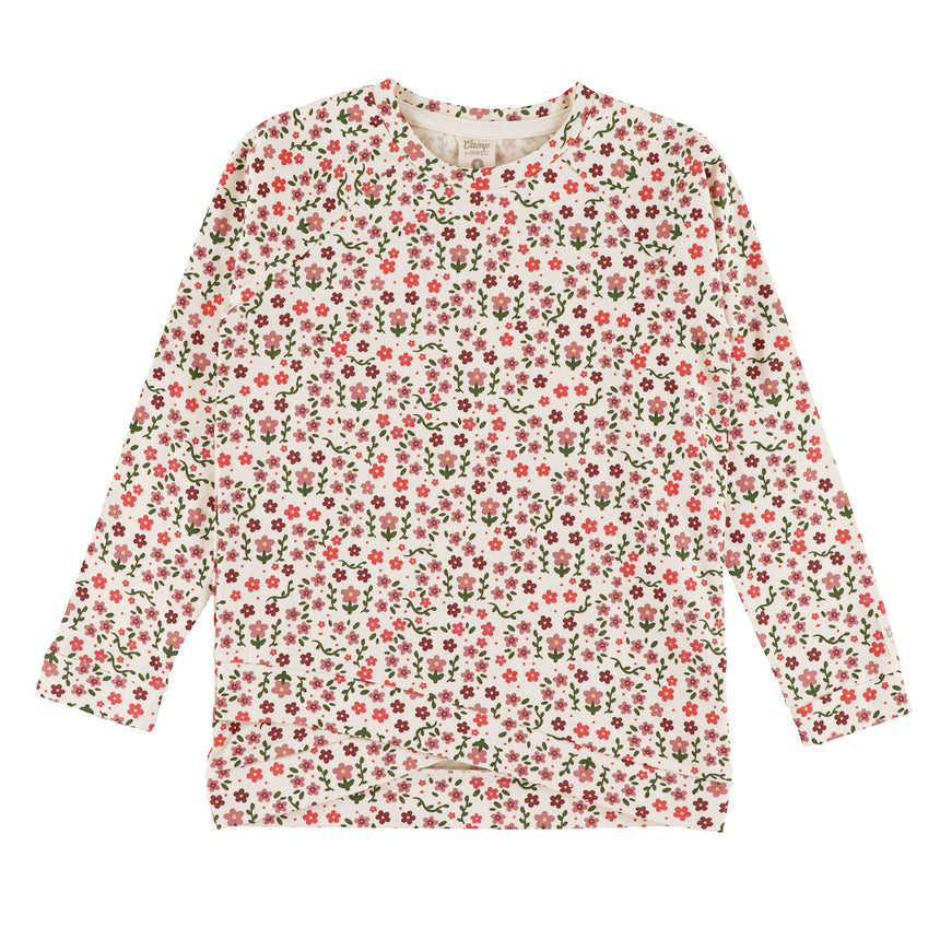 Tunique Fleurs 2-8ans-Camp by Birdz-Beige-2-NAS-CLSPKG278-EF-CLÉMENT