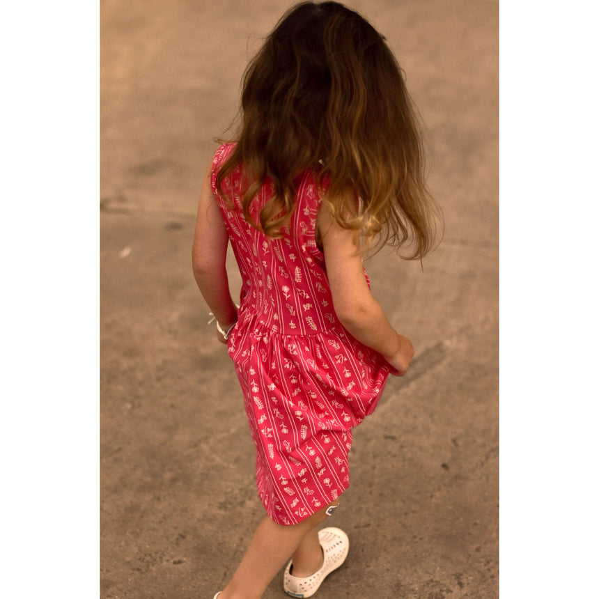 Robe Rayée Fleurs 2-8ans-Camp by Birdz-NAS-CLSPKG684-FF-CLÉMENT