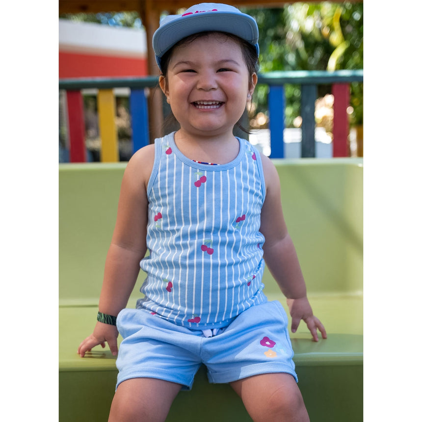 Camisole Rayée Cerise 2-8ans-Camp by Birdz-NAS-CLSPKG685-BC-CLÉMENT