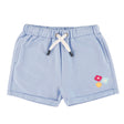 Short Ouaté Fleurs 2-8ans-Camp by Birdz-Bleu-2-NAS-CLSPKG691-BL-CLÉMENT