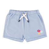 Short Ouaté Fleurs 2-8ans-Camp by Birdz-Bleu-2-NAS-CLSPKG691-BL-CLÉMENT