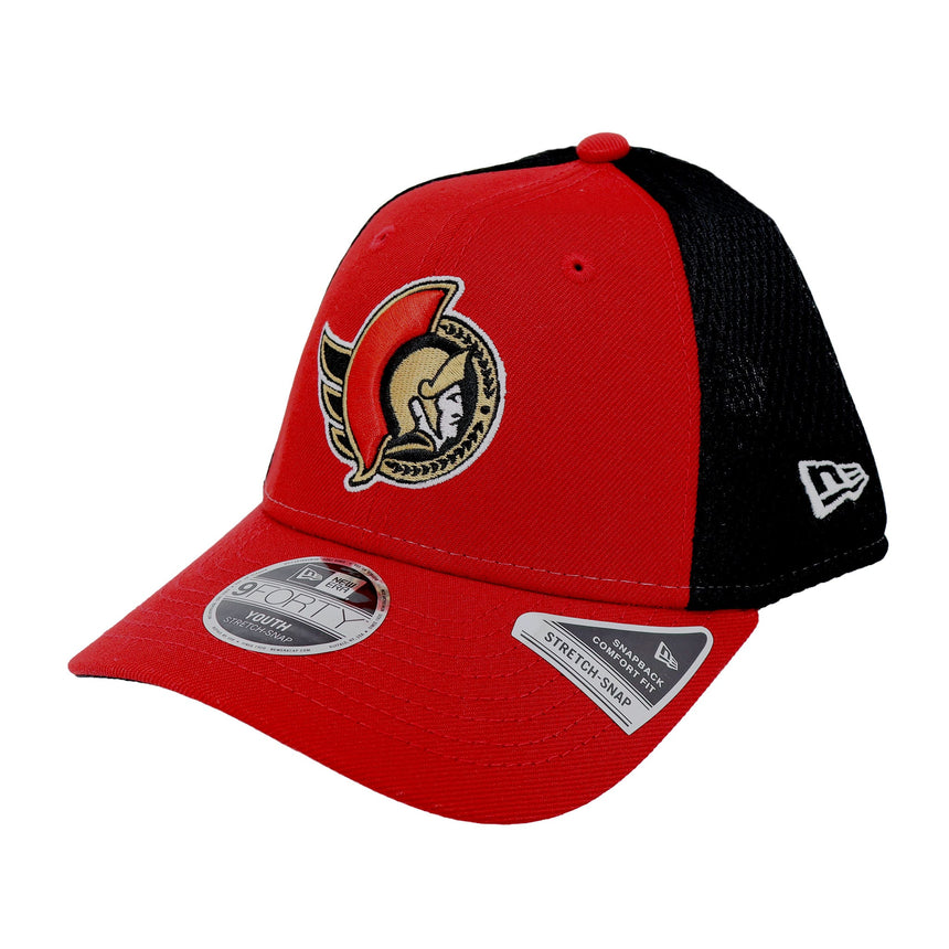 Casquette des Sénateurs d'Ottawa 7-16ans (9FORTY) NHL-New Era-Rouge-7-16-NEE-60767657-CLÉMENT