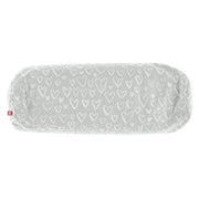 Coussin de maternité et d’allaitement en écales de sarrasin - Coeurs gris-Neka-NEK-CA-075-CLÉMENT