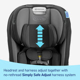 Siège d'auto 3-en-1 Graco® SlimFit3™ LX - Gotham-Graco-NEL-2184499-CLÉMENT
