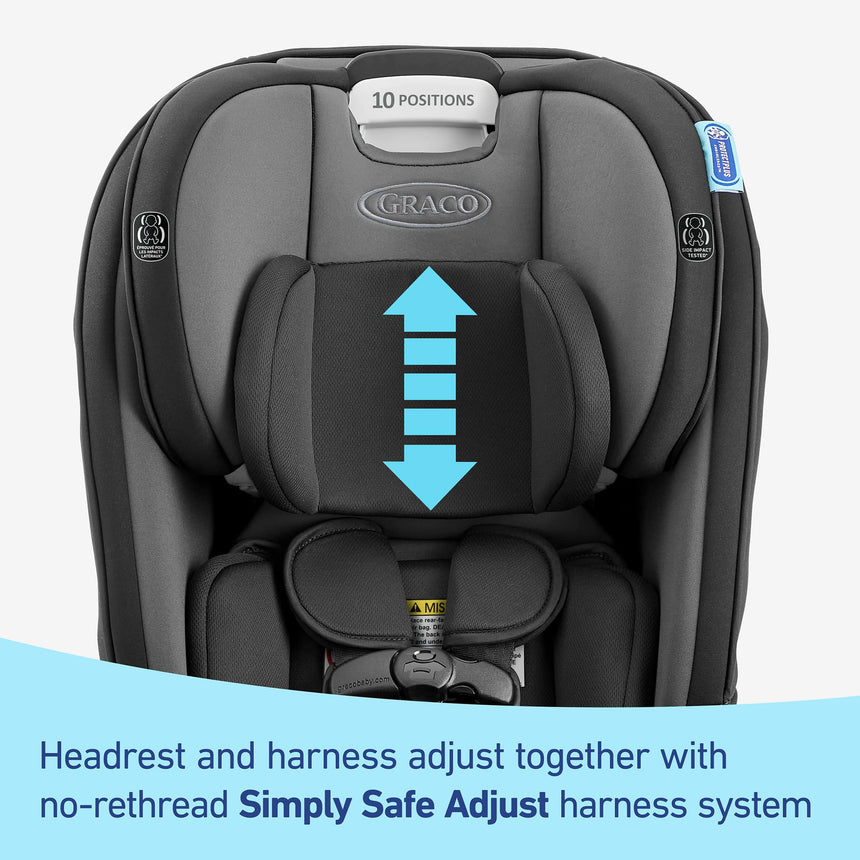 Siège d'auto 3-en-1 Graco® SlimFit3™ LX - Gotham-Graco-NEL-2184499-CLÉMENT