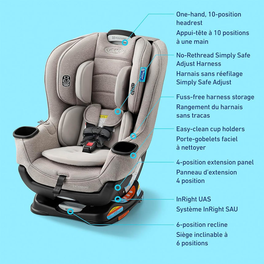 Siège Auto Extend2fit - Ashten-Graco-NEL-2235796-CLÉMENT