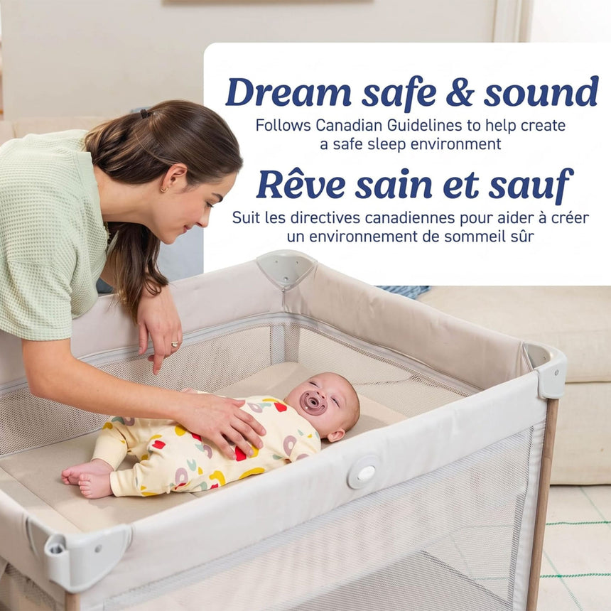 Parc Pack ’n Play Travel Dome LX - Linden-Graco-NEL-2253597-CLÉMENT