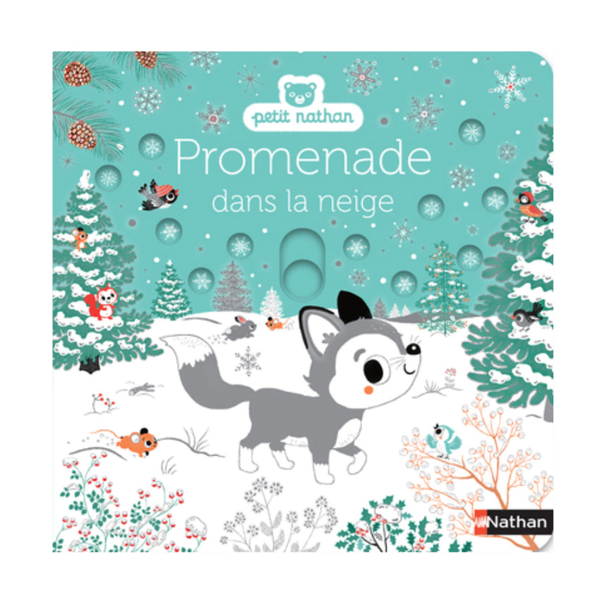 Promenade Dans La Neige- Livre d’Éveil Animé-Nathan-NHN-782095013288-CLÉMENT