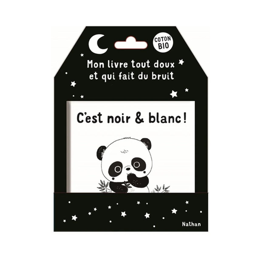 C'est Noir&blanc! Mon Livre Tout Doux et Qui fait du Bruit-Nathan-NHN-782095058319-CLÉMENT