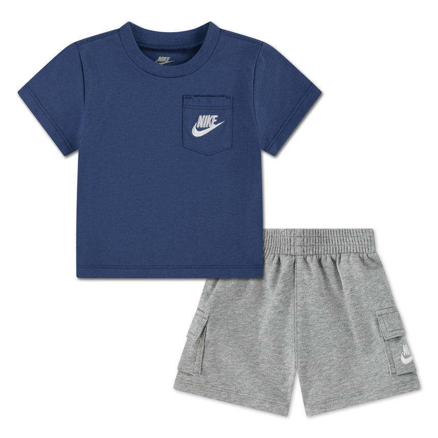 Ensemble T-shirt Poche 12-18mois-Nike-Gris-12 m-NIK-6MN041-042-1-CLÉMENT