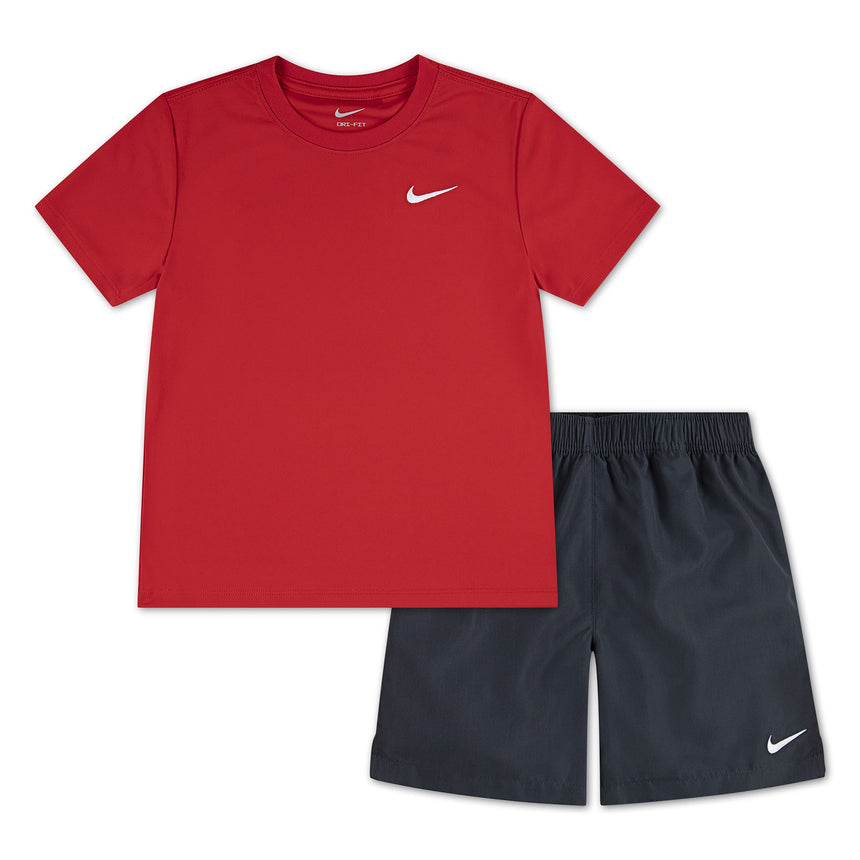 Ensemble Deux Pièces Dri-fit 2-4T-Nike-Rouge-2T-NIK-76N823-G9Q-CLÉMENT