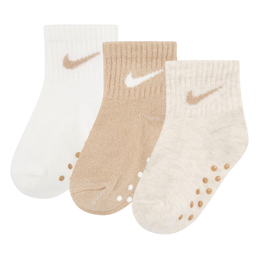 Bas Antidérapant (3) 6-12mois-Nike-Beige-6-12 m-NIK-MN0053-W67-CLÉMENT