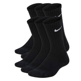 Bas (6) Nike Crew Pointures 7E-10E-Nike-Noir-7-10 E-NIK-RN0373-CLÉMENT
