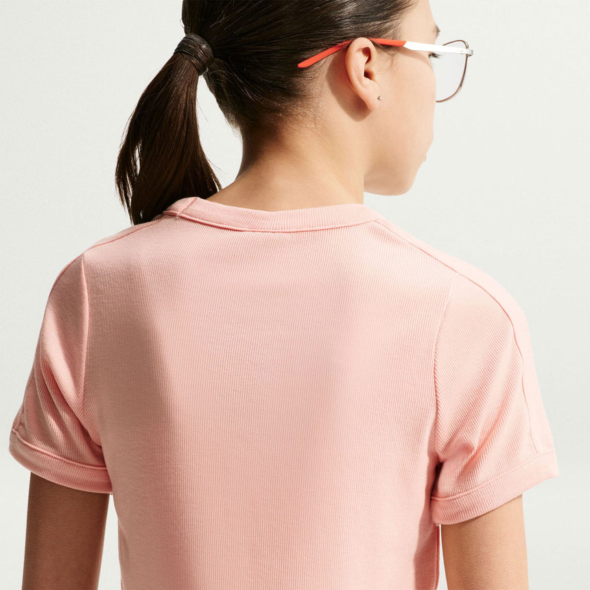 T-shirt Côtelé 8-16ans-Nike-NIN-IF2757-800-CLÉMENT