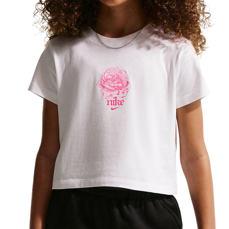 T-shirt Oc Mod Crop 7-16ans-Nike-Blanc-S-NIN-II0886-100-CLÉMENT