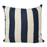 Coussin Rayé Marine/Blanc 45x45cm-NOSTALGIA-NOS-868-073-CLÉMENT