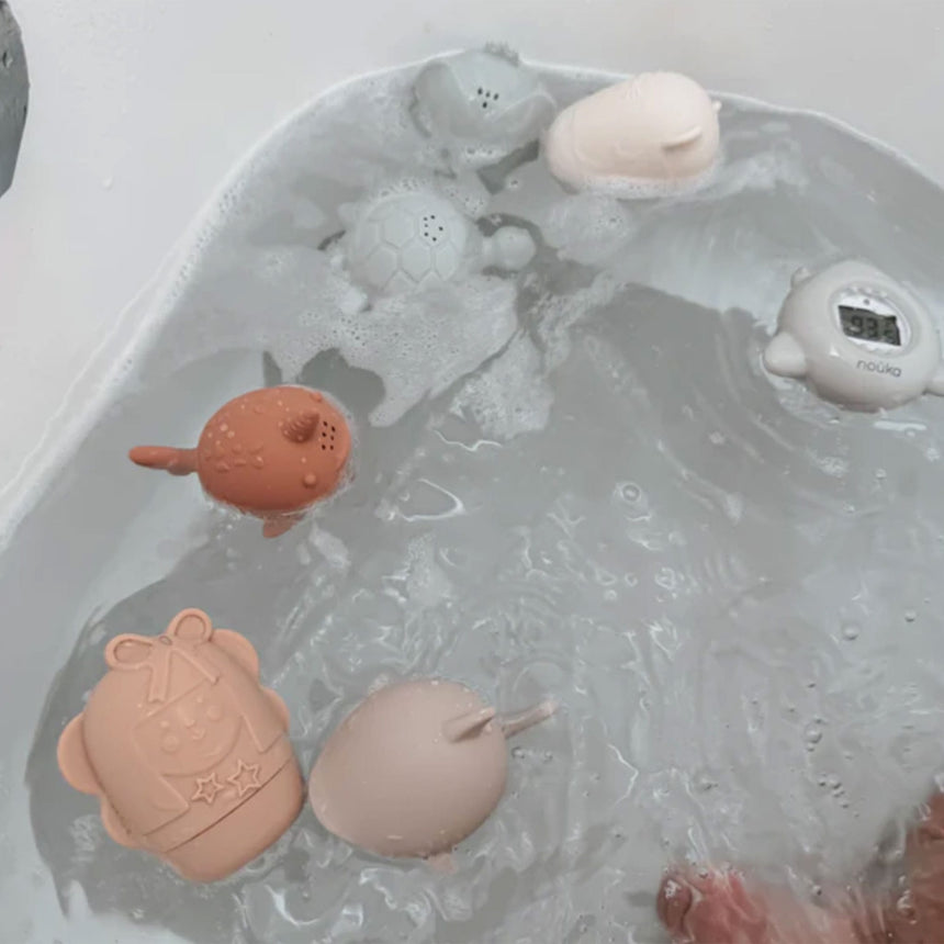 Jouets de Bain Animaux (4) Collection Canada - Dans La Nature-Nouka-NOU-CA01-CLÉMENT