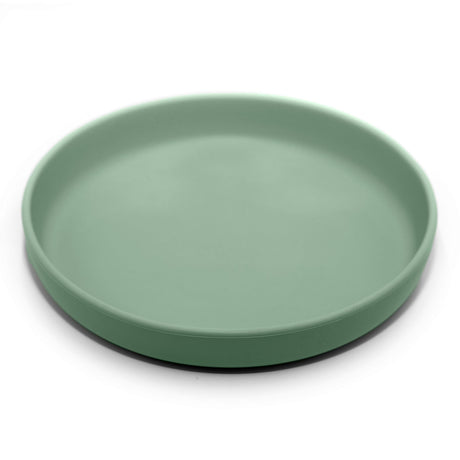 Assiette Silicone Verte-Nouka-NOU-P22211-CLÉMENT