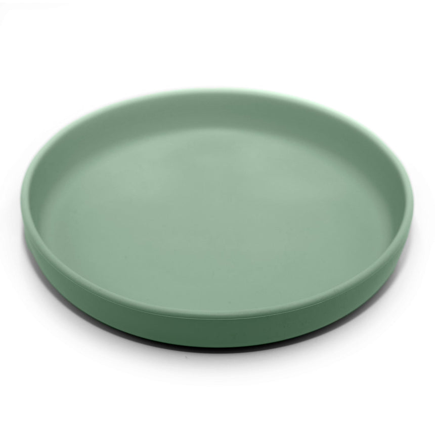 Assiette Silicone Verte-Nouka-NOU-P22211-CLÉMENT