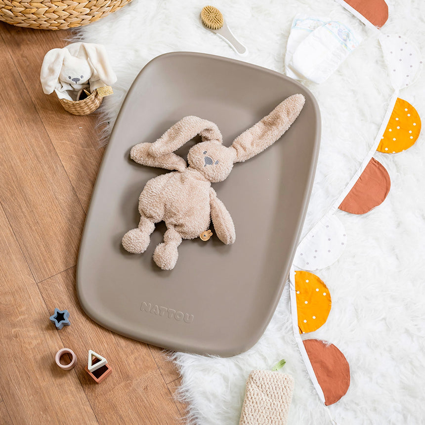 Matelas à Langer Softy - Taupe-Nattou-NTT-544146036-CLÉMENT