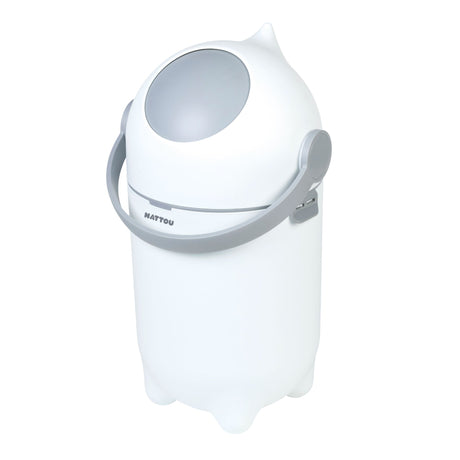 Poubelle à Couche Dropy - Blanc / Gris-Nattou-NTT-544150002-CLÉMENT