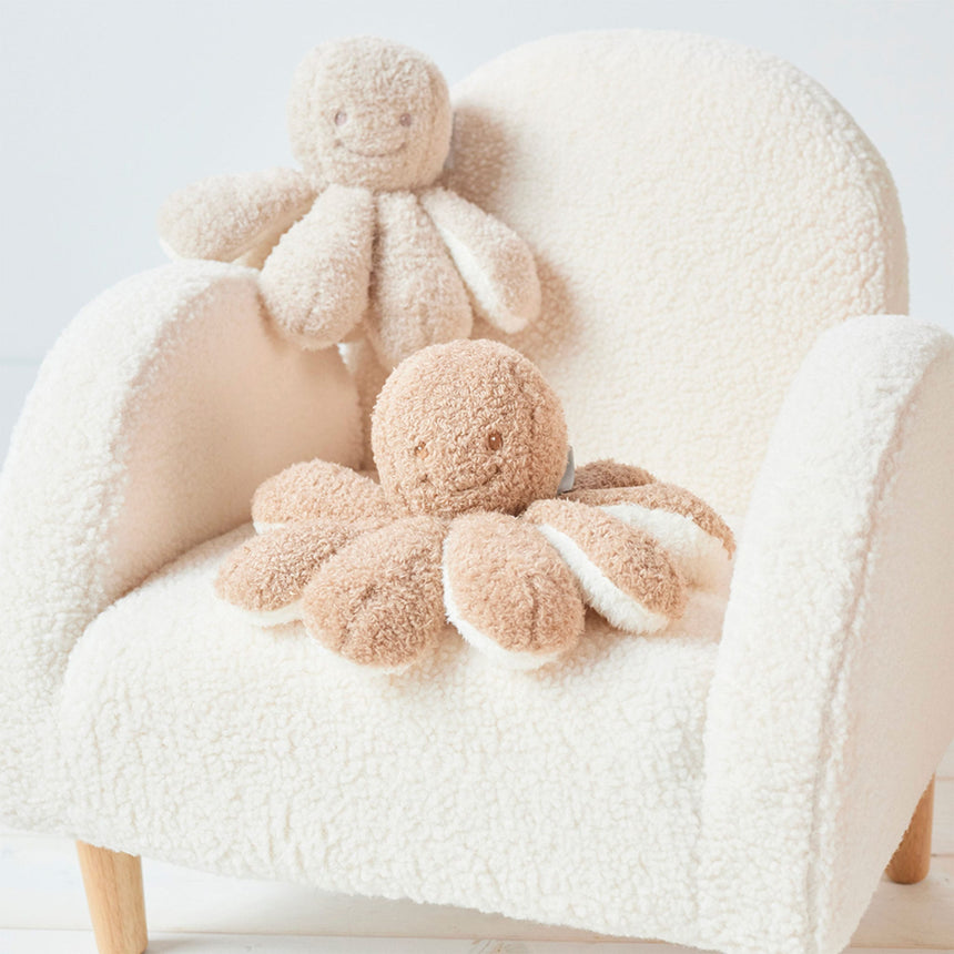 Peluche hochet pieuvre Teddy - Beige-Nattou-NTT-544856287-CLÉMENT
