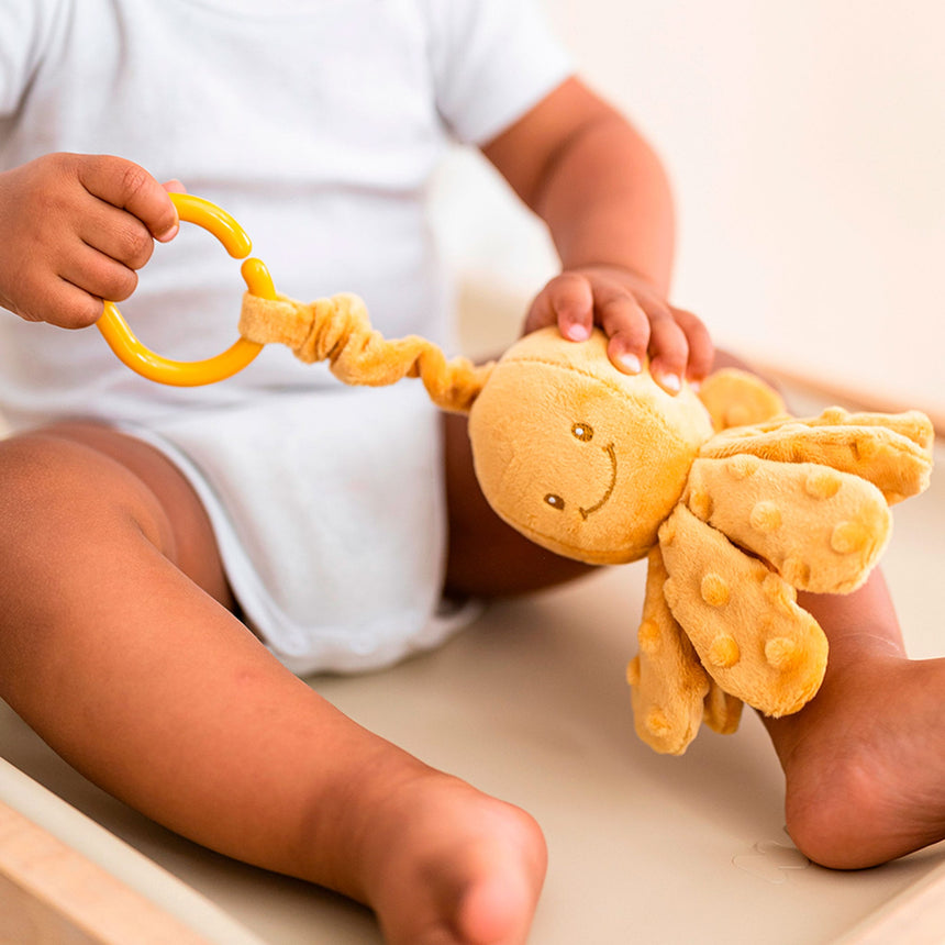 Peluche Hochet Pieuvre Vibrante - Ocre-Nattou-NTT-544876513-CLÉMENT