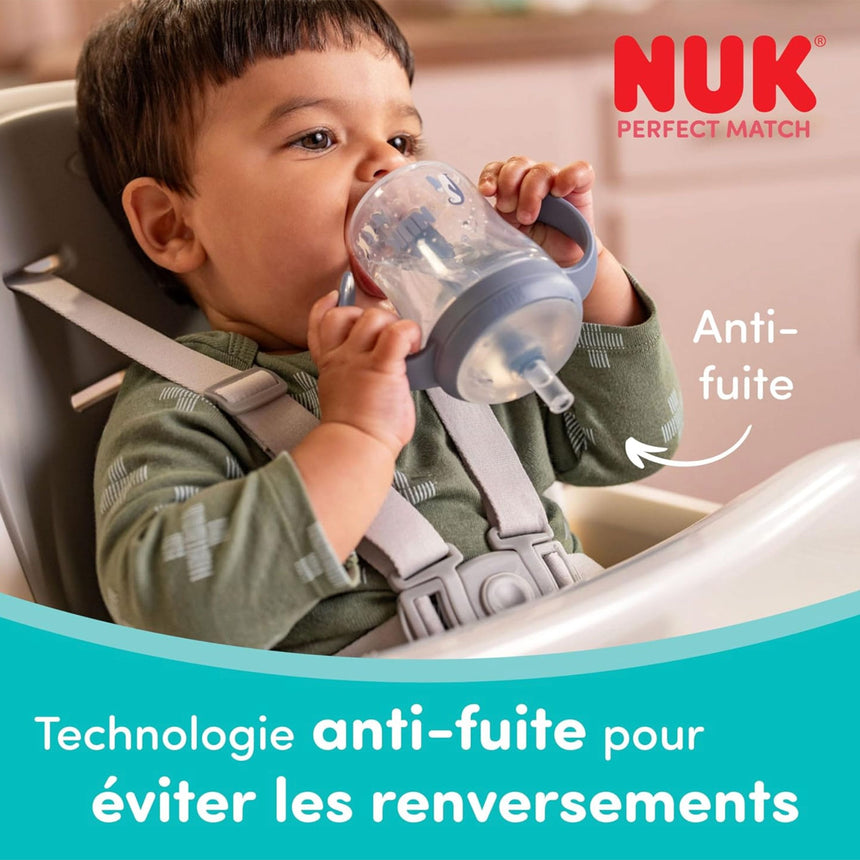 Perfect Match - Gobelet d’apprentissage à paille Pingouin 9 oz-NUK-NUK-10216318-CLÉMENT