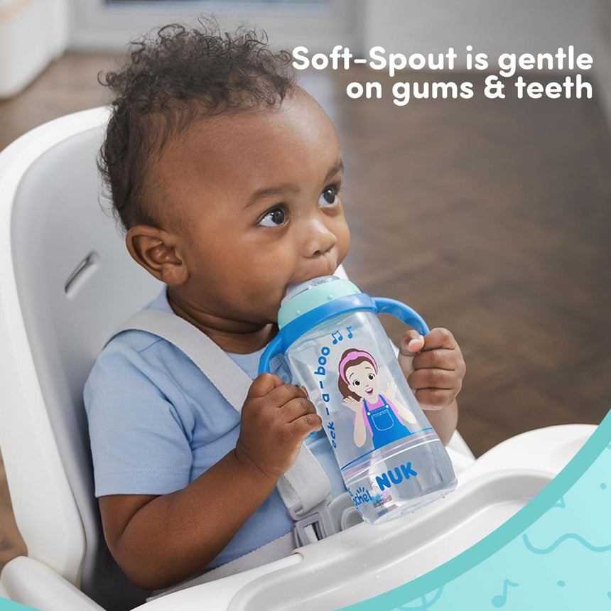 Gobelet d’apprentissage Ms. Rachel 10 oz-NUK-NUK-2226466-CLÉMENT