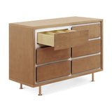 Commode 6 Tiroirs Novella - Frêne teinté / Ivoire-Nursery Works-NWS-NW15026AY-CLÉMENT