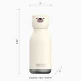 Bouteille 16oz Ours Polaire-Asobu-OBU-SBV44BE-CLÉMENT