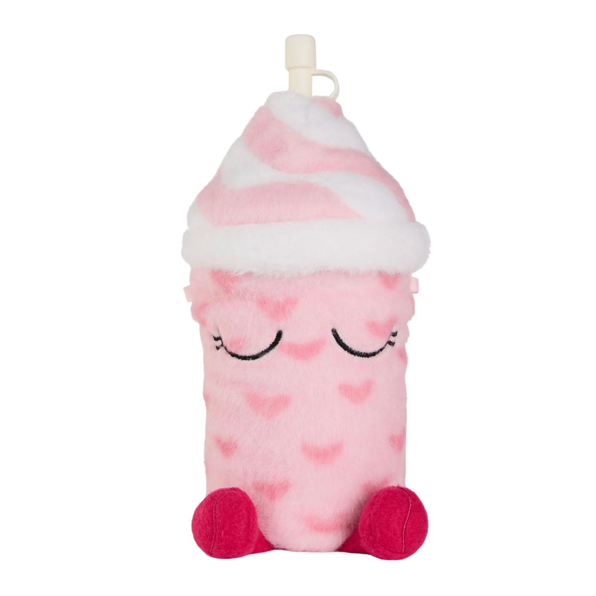 Bouteille et Peluche Fuzzie - Coeurs-Asobu-OBU-SIC30LU-CLÉMENT
