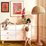 Commode 6 Tiroirs Blanc/ Naturel-Oeuf-OEU-1M6D-S-01-CLÉMENT