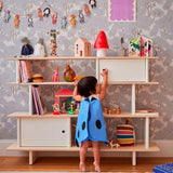 Bibliotheque Horizontal- Naturel/ Blanc-Oeuf-OEU-1ML002-B-CLÉMENT