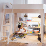 Lit Jumeau Loft Perch - Naturel/ Blanc-Oeuf-OEU-2PTL01-CLÉMENT