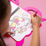 Super Livre de Coloriage et Autocollants - Lily-OMY World-OMY-CAH13-CLÉMENT