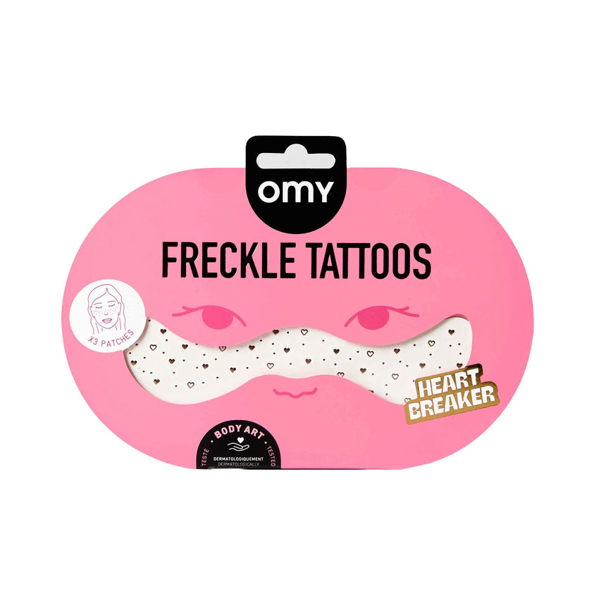 Tatouages Taches de Rousseur - Heart Breaker-OMY World-OMY-FRECK02-CLÉMENT