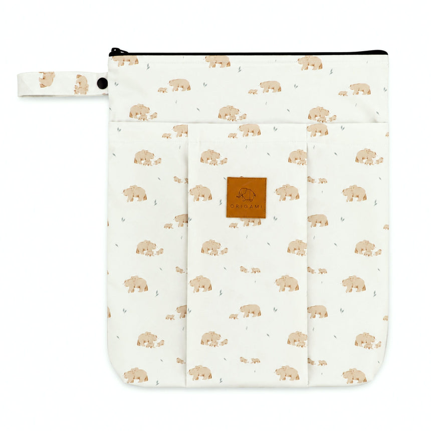 Sac Imperméable Oursons-Origami-OR3-MBAG0041-CLÉMENT