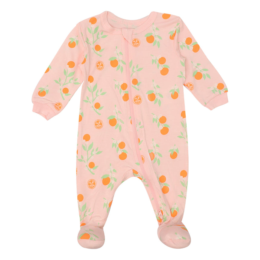 Pyjama Modal Oranges 0-30mois-Origami-Rose-0 m-OR4-PM60148-CLÉMENT